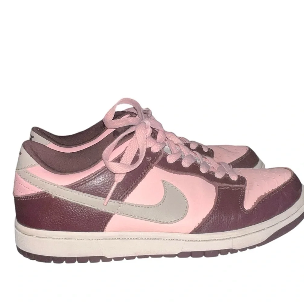 Nike 2003 Dunk Low Pro Mahogany Storm Pink Ivory Unstussy Reverse Stussy W sz 8